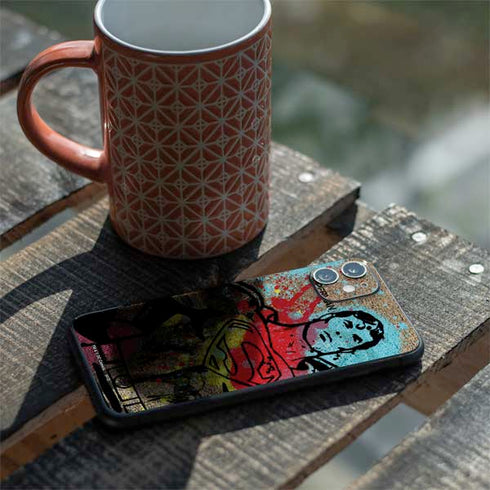 DC Comics Superman Color Splatter iPhone 11 Skin